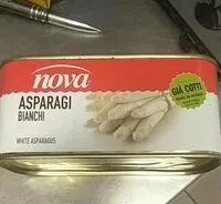 Mängden socker i Asparagi bianchi