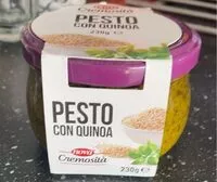Mängden socker i Pesto au quinoa