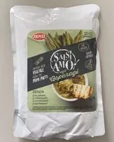 Mängden socker i Salsiamo agli asparagi