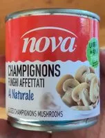 Mängden socker i Champignon a funghi affettati al naturale