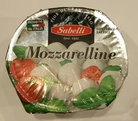 Mängden socker i Mozzarelline