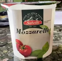 Mängden socker i Mozzarella con fermenti lattici