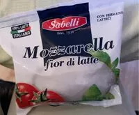 Mängden socker i Mozzarella fior di latte