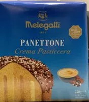Mängden socker i Panettone crema pasticcera