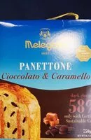 Mängden socker i Panettone cioccolato e caramello