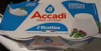 Mängden socker i 2 Ricottine Senza Lattosio