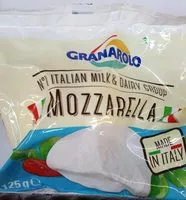 Mängden socker i Mozzarella