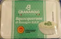 Mängden socker i Squacquerone di Romagna DOP