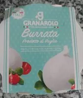 Mängden socker i Burrata