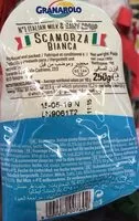 Mängden socker i Scamorza Bianca
