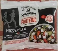 Mängden socker i Mozzarella Benessere ad alto contenuto di proteine