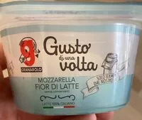 Mängden socker i Mozzarella fior di latte