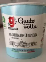 Mängden socker i Gusto di Una Volta - Mozzarella Bontà di Puglia