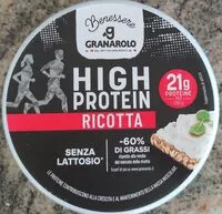 Mängden socker i Ricotta proteica
