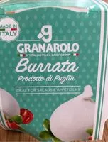 Mängden socker i Burrata