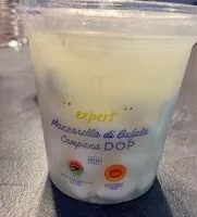 Mängden socker i Mozzarella di buffala