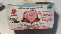Mängden socker i Yogurt intero panna e fragola