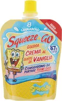 Mängden socker i Squeeze & go golosa crema al gusto di vaniglia