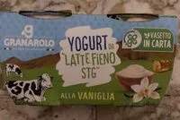 Mängden socker i Yogurt alla vaniglia da latte fieno STG
