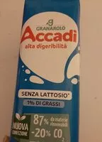 Mängden socker i Latte senza lattosio