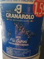 Mängden socker i Latte Più Giorni parzialmente scremato