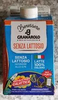 Mängden socker i Latte senza lattosio