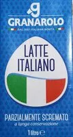 Mängden socker i Latte parzialmente scremato