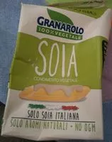 Mängden socker i Soia condimento vegetale
