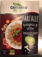 Mängden socker i Farfalles bolognese di seitan