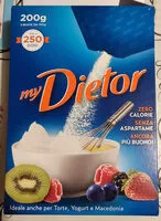 Mängden socker i my Dietor