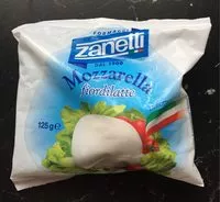 Mängden socker i Mozzarella fiordilatte