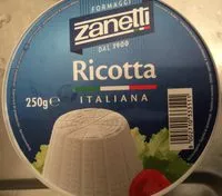 Mängden socker i Ricotta italiano
