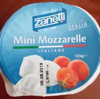 Mängden socker i Mini Mozarella Italiana 125 grs