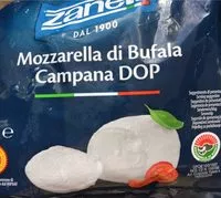 Mängden socker i Mozzarella di Bufala Campana DOP