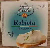 Mängden socker i Robiola la malga bianca