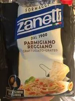 Mängden socker i Parmigiano Reggiano - Râpé