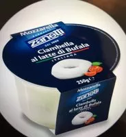 Mängden socker i Mozzarella - Ciambella al latte di  Bufala