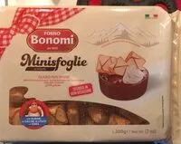 Mängden socker i Minisfoglie Glassate