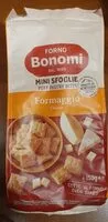 Mängden socker i Mini Sfoglie Formaggio