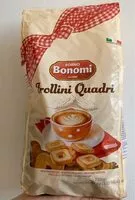 Mängden socker i Frollini Quadri