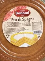 Mängden socker i Pan di spagna
