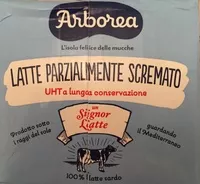 Mängden socker i Latte parzialmente scremato UHT
