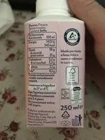 Mängden socker i Panna fresca pastorizzata