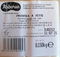 Mängden socker i Provola a fette