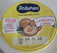 Mängden socker i Yogurt con albicocca frullata