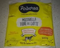 Mängden socker i Mozzarella fiore del latte