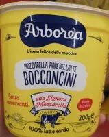 Mängden socker i Mozzarella fiore del latte