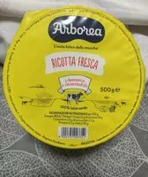 Mängden socker i Ricotta fresca