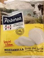 Mängden socker i Mozzarella fior di latte