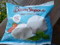 Mängden socker i Mozzarella